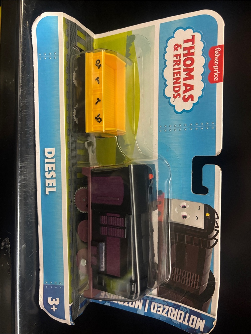 Diesel Thomas & Friends Packaging - Black, White, Red Accents